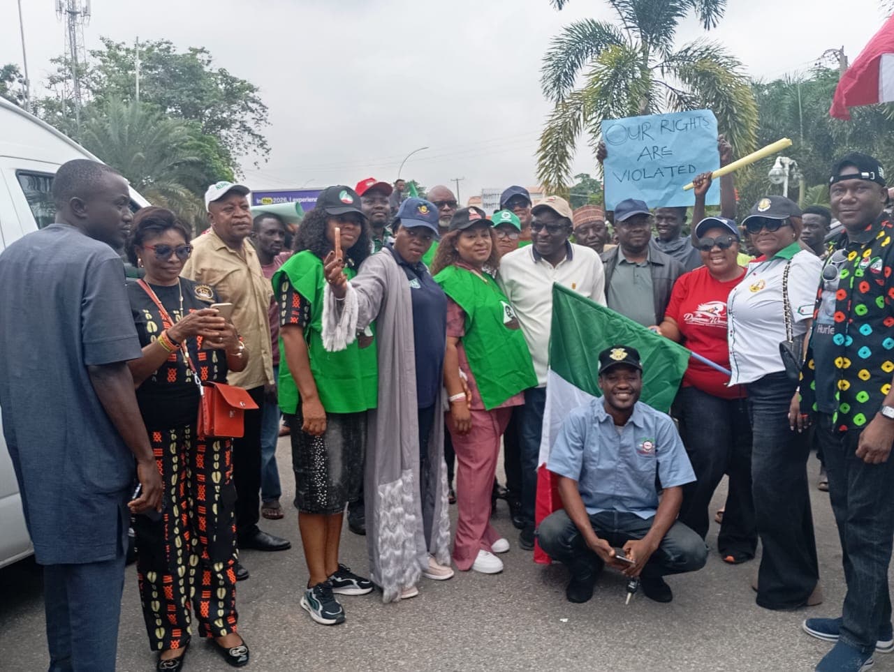 PICKETING OF ABUJA CONTINENTAL HOTEL